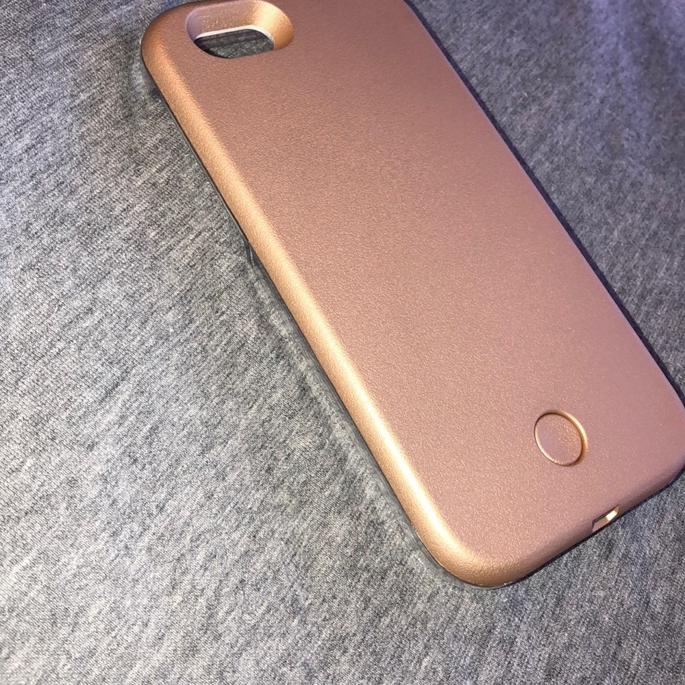 LED illuminated Selfie light iphone case 6/6s - Picture 4 of 5